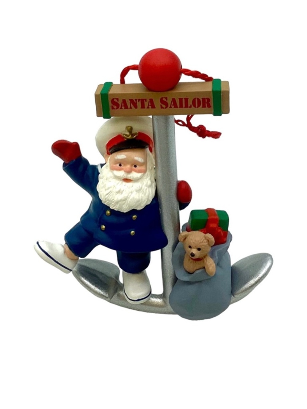 Hallmark 1991 “Santa Sailor” Christmas Ornament
